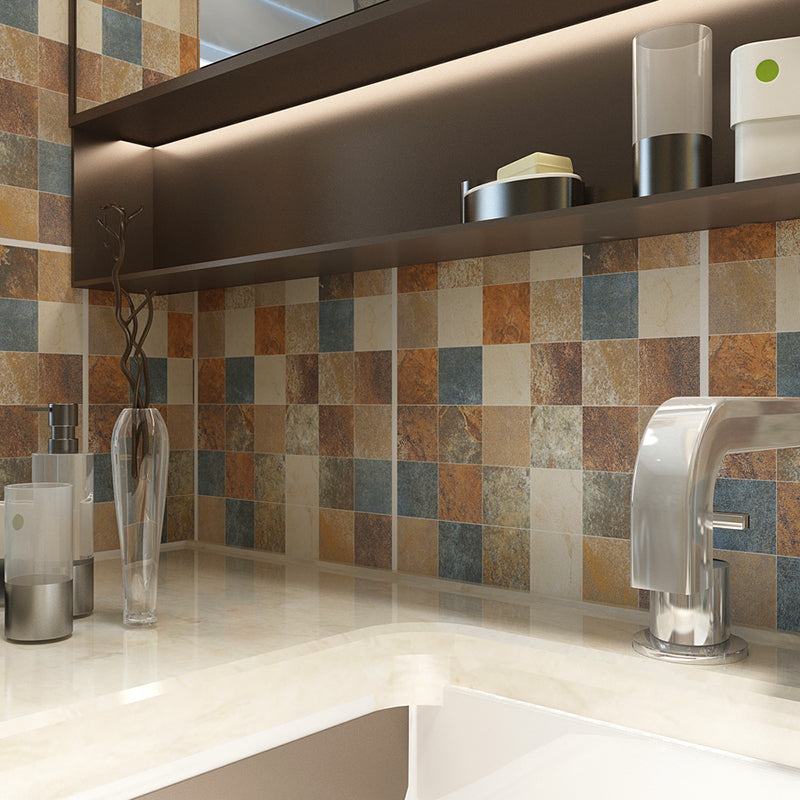 BowLift | Peel & Stick Tiles Square Stain Resistant Plastic Peel and Stick Tiles for Kitchen 20 Pack