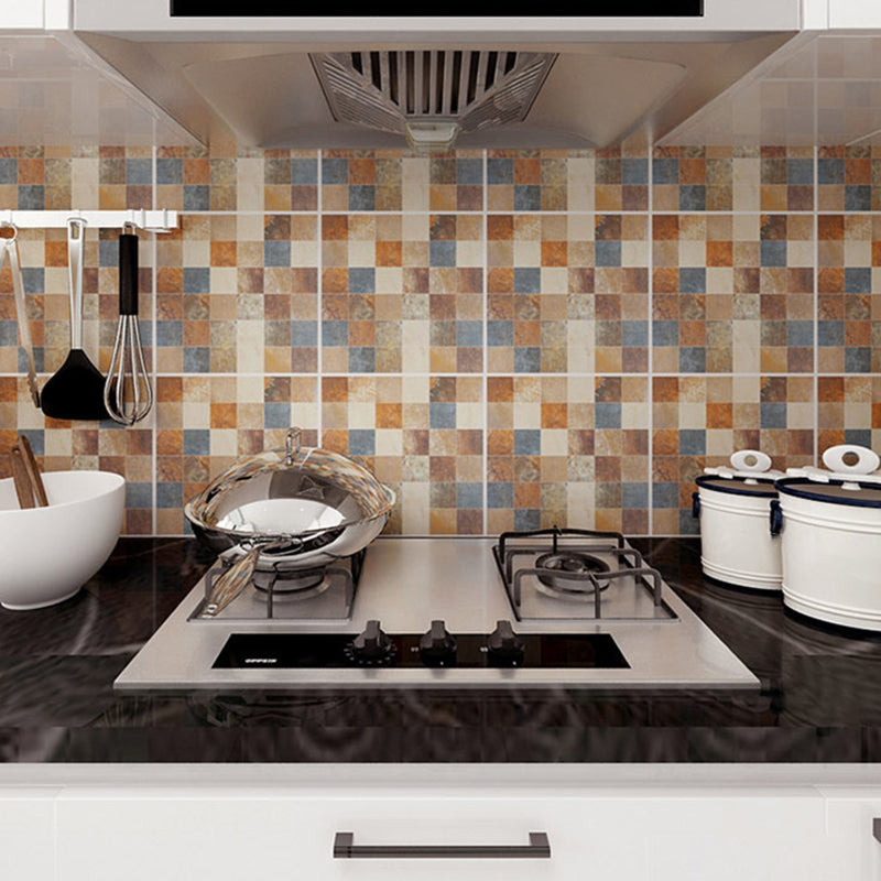 BowLift | Peel & Stick Tiles Square Stain Resistant Plastic Peel and Stick Tiles for Kitchen 20 Pack