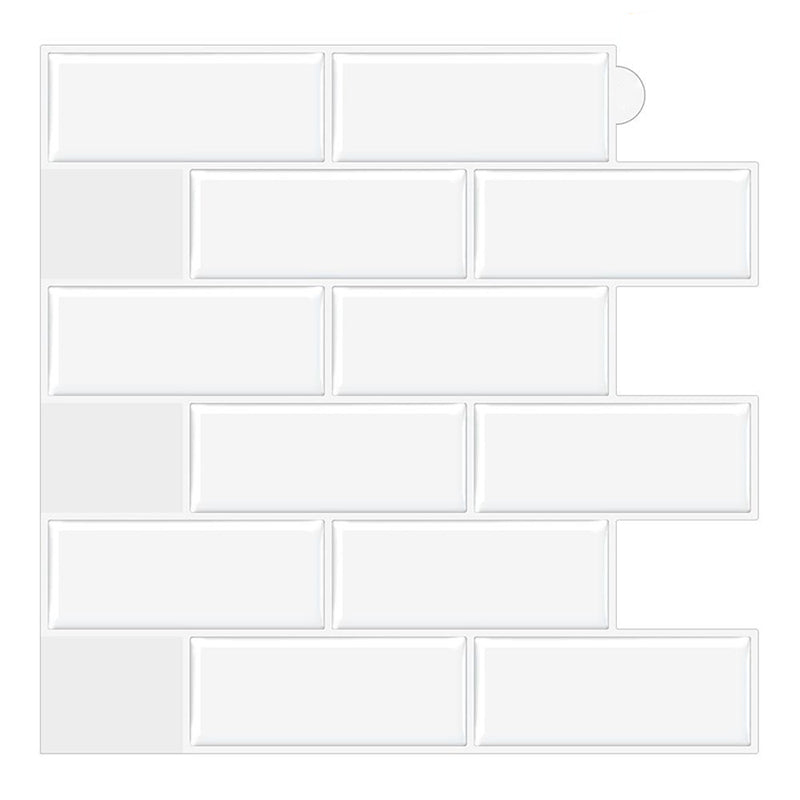 BowLift | Peel & Stick Subway Tile PVC Stain Resistant Rectangular Peel and Stick Tile for the Kitchen