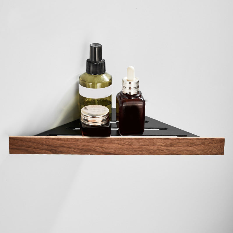 BowLift | Wood and Aluminum Bath Accessory Set Black Bathroom Accessory Kit