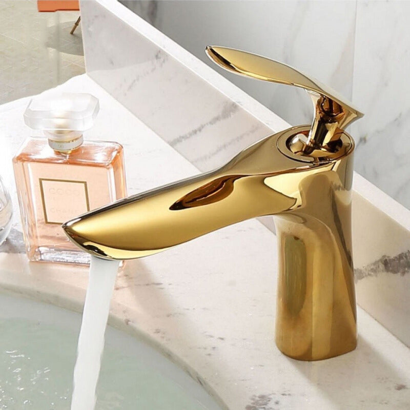 BowLift | Glam Style Faucet Single Lever Handling Sink Bathroom Faucet