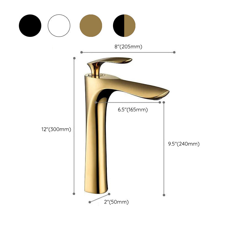 BowLift | Glam Style Faucet Single Lever Handling Sink Bathroom Faucet