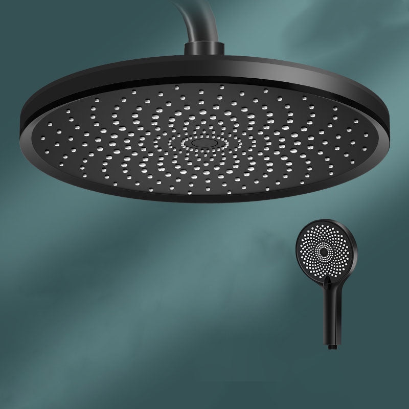 BowLift | Round Fixed Shower Head High Flow Aerated Wall Mount Shower Head