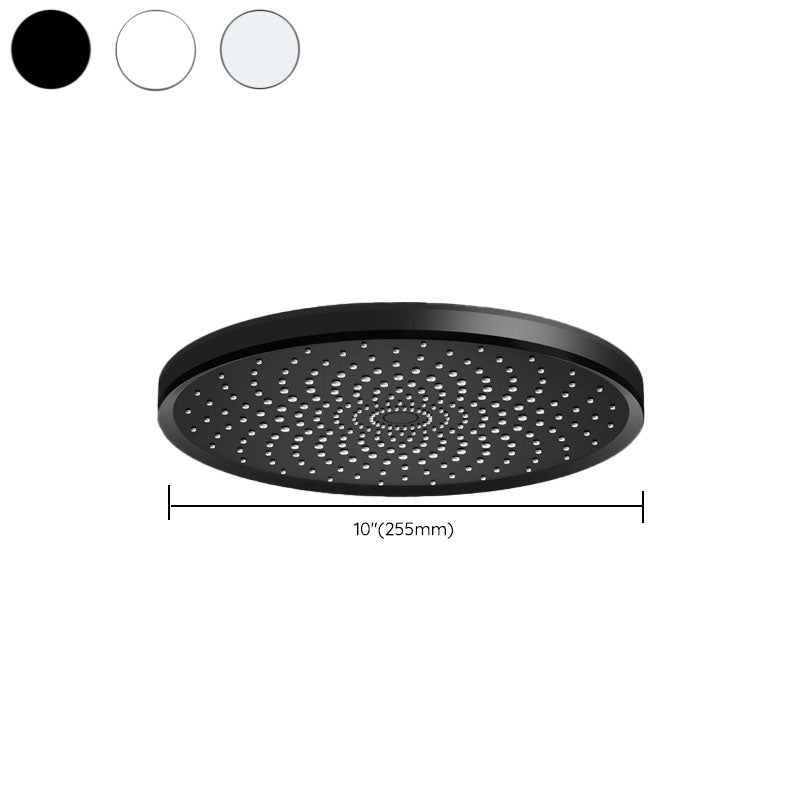 BowLift | Round Fixed Shower Head High Flow Aerated Wall Mount Shower Head