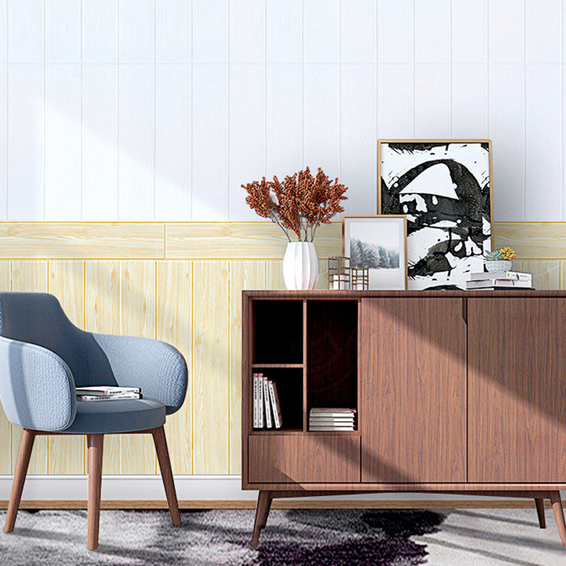 BowLift | Wood look interior decor panels for peeling and sticking 3D relief wall cladding
