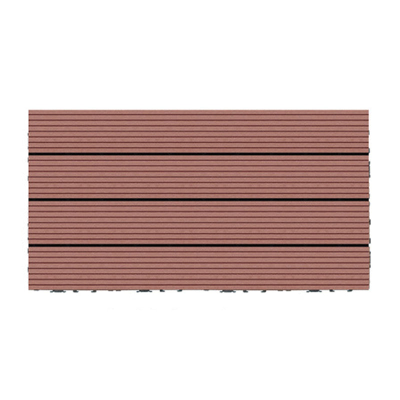BowLift | Wire brushed wooden floor tiles Click-Lock engineered wood for patio garden