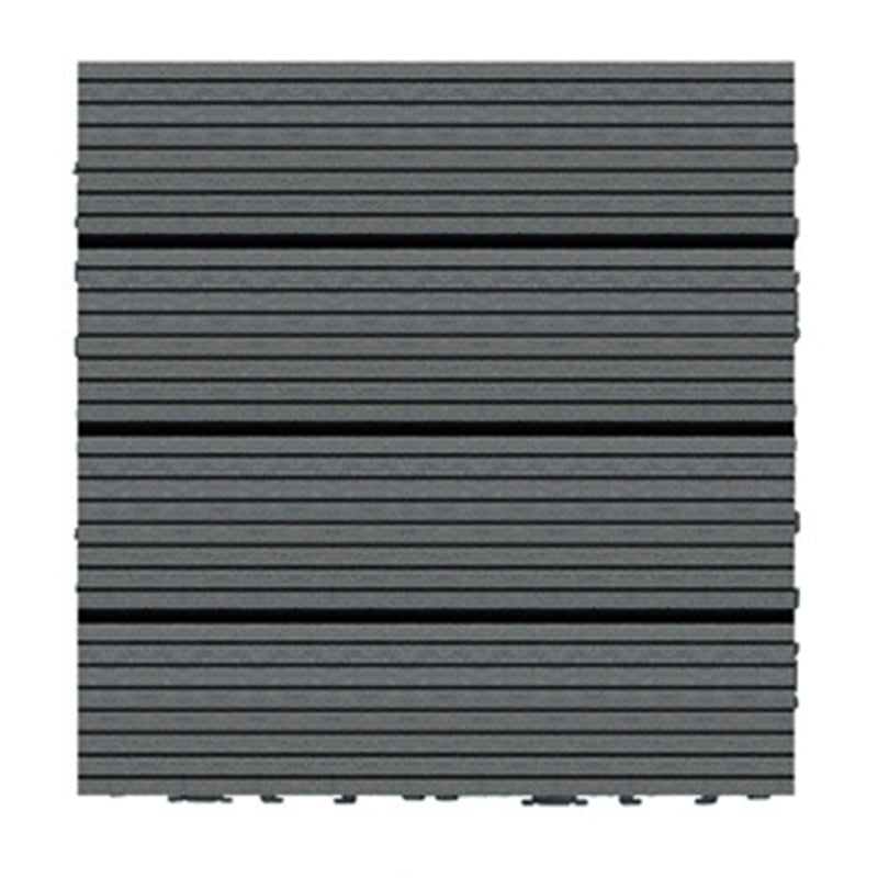 BowLift | Wire brushed wooden floor tiles Click-Lock engineered wood for patio garden