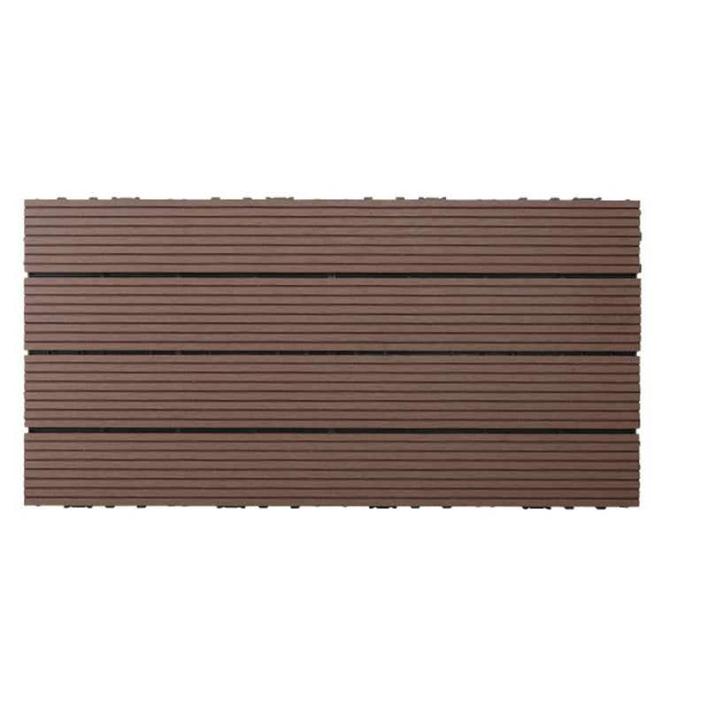 BowLift | Wire brushed wooden floor tiles Click-Lock engineered wood for patio garden