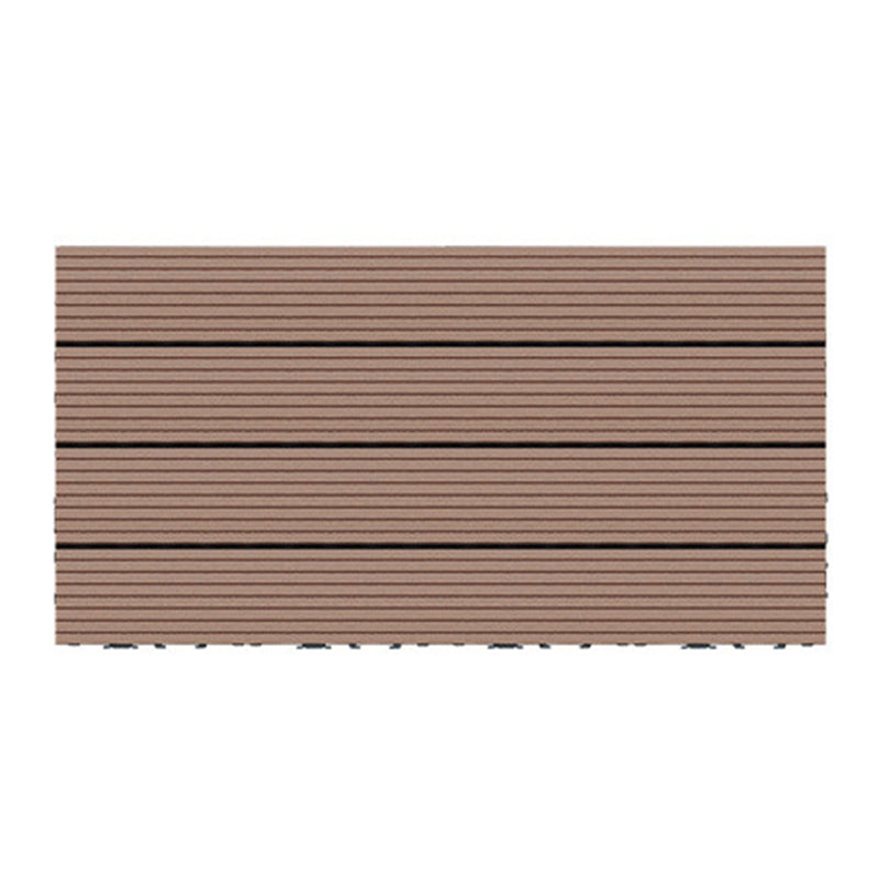 BowLift | Wire brushed wooden floor tiles Click-Lock engineered wood for patio garden