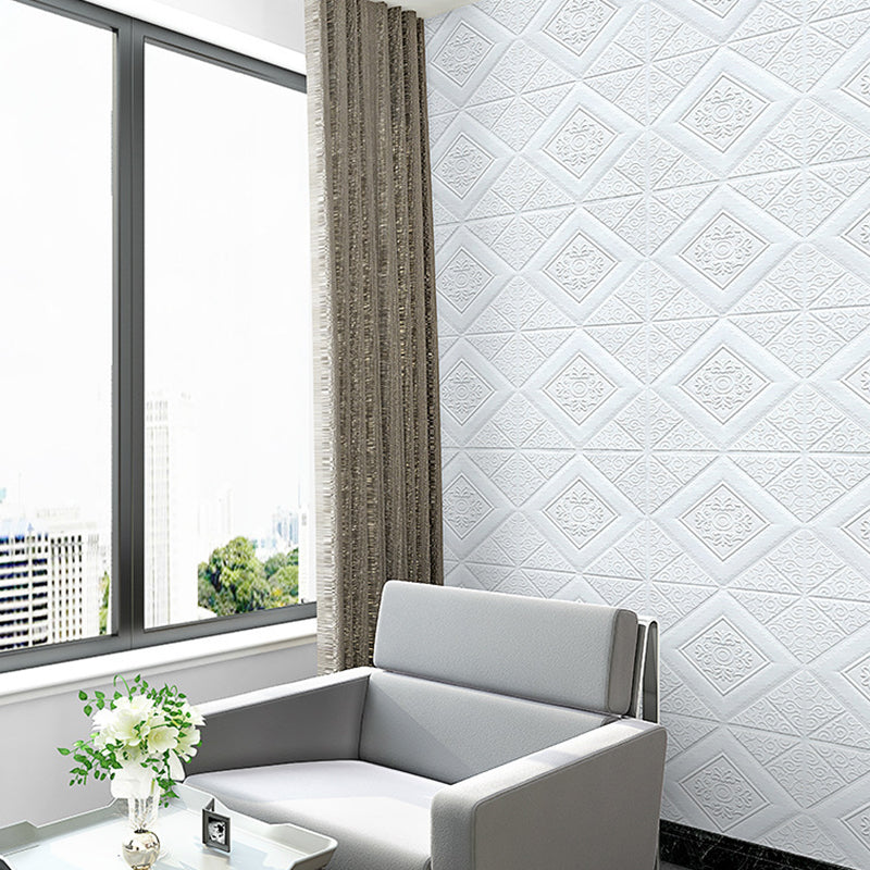 BowLift | 3D embossed interior wall covering Self-adhesive geometric texture wall covering