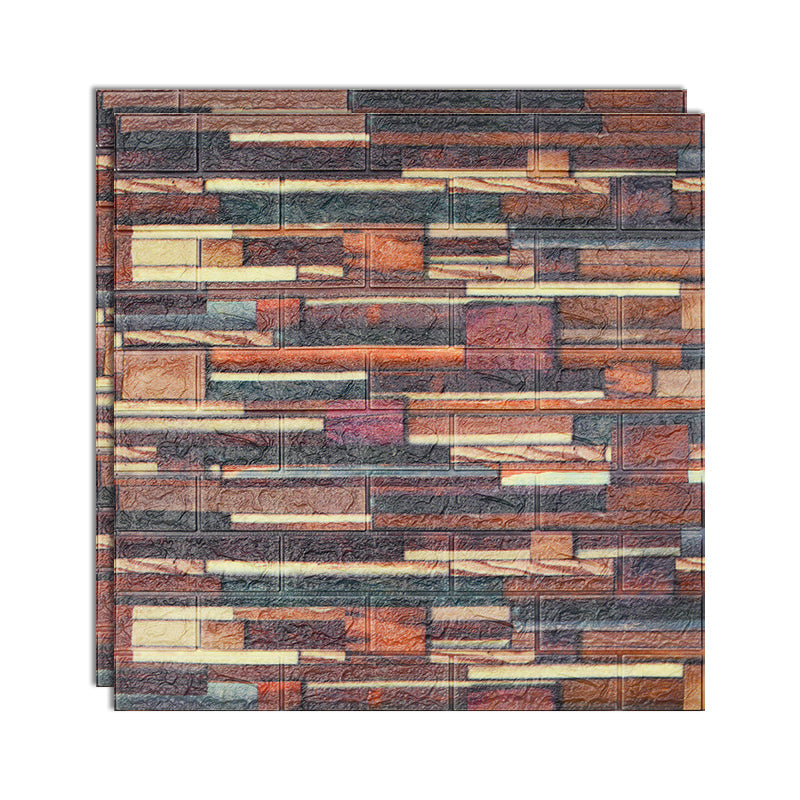 BowLift | 3D embossing interior wall panel self-adhesive square wall panel