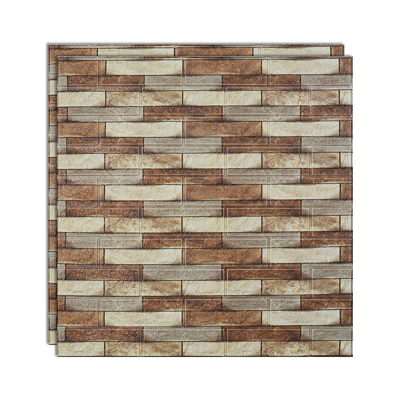 BowLift | 3D embossing interior wall panel self-adhesive square wall panel