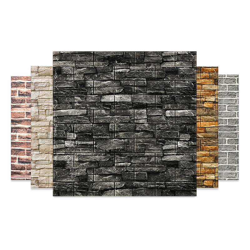 BowLift | 3D embossing interior wall panel self-adhesive square wall panel