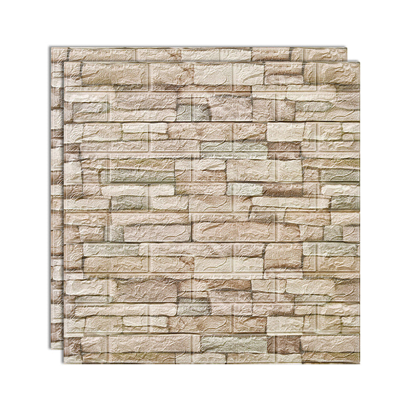 BowLift | 3D embossing interior wall panel self-adhesive square wall panel