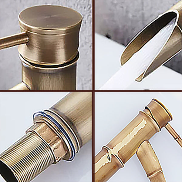 BowLift | Country House Style Basin Mixer Single Hole Bathroom Fitting