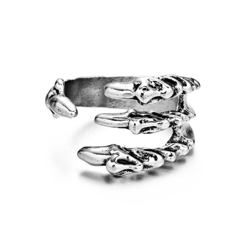 BowLift | Women’s Vintage Cat Ring | Adjustable Animal Knuckle Band | Zinc Alloy Fashion Jewelry for Daily & Party Wear