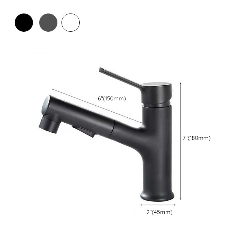 BowLift | Contemporary Basin Faucet Pure Color Low Arc Basin Faucet for the Bathroom