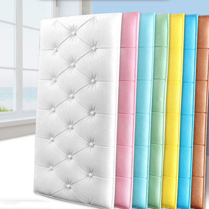 BowLift | Modern Tin Backsplash Cover Smooth Wall Ceiling Cushion Plate Set of 1