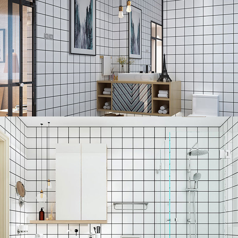 BowLift | Modern Peel and Stick Tile Bathroom Single Tile Peel and Stick Tile