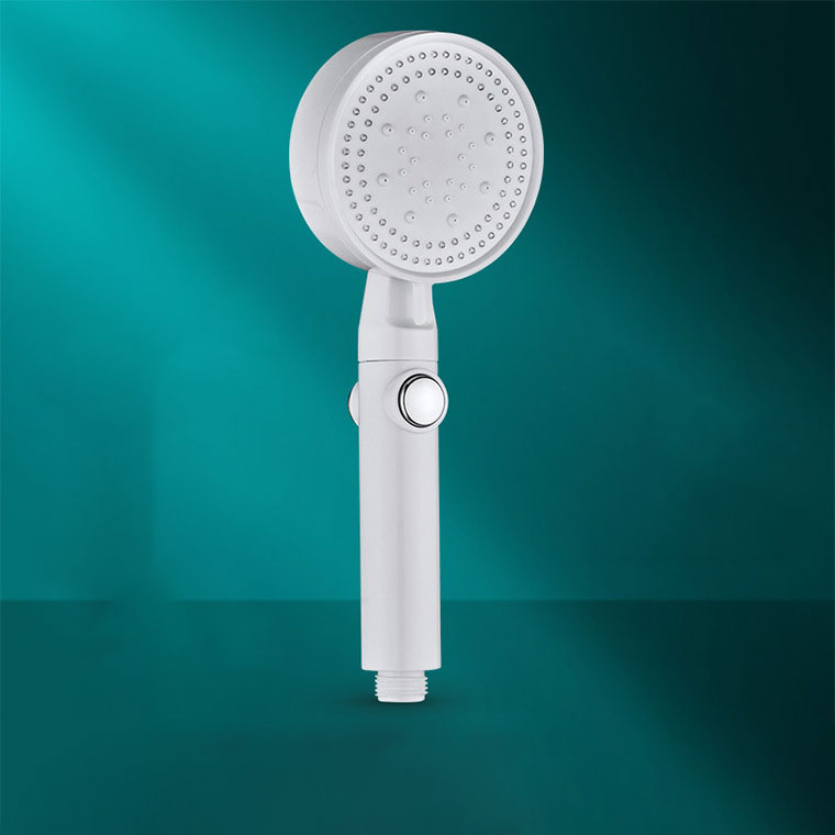 BowLift | Contemporary Shower Head Combination Handheld Shower Plastic Wall Mount Round Shower Head