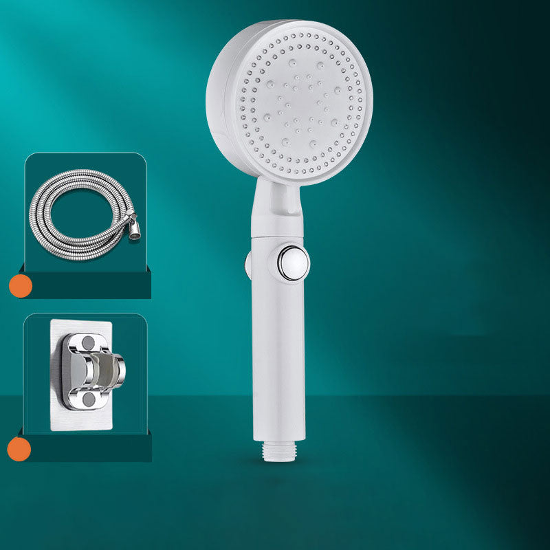 BowLift | Contemporary Showerhead Combination Handheld Shower Plastic Wall Mount Round Showerhead