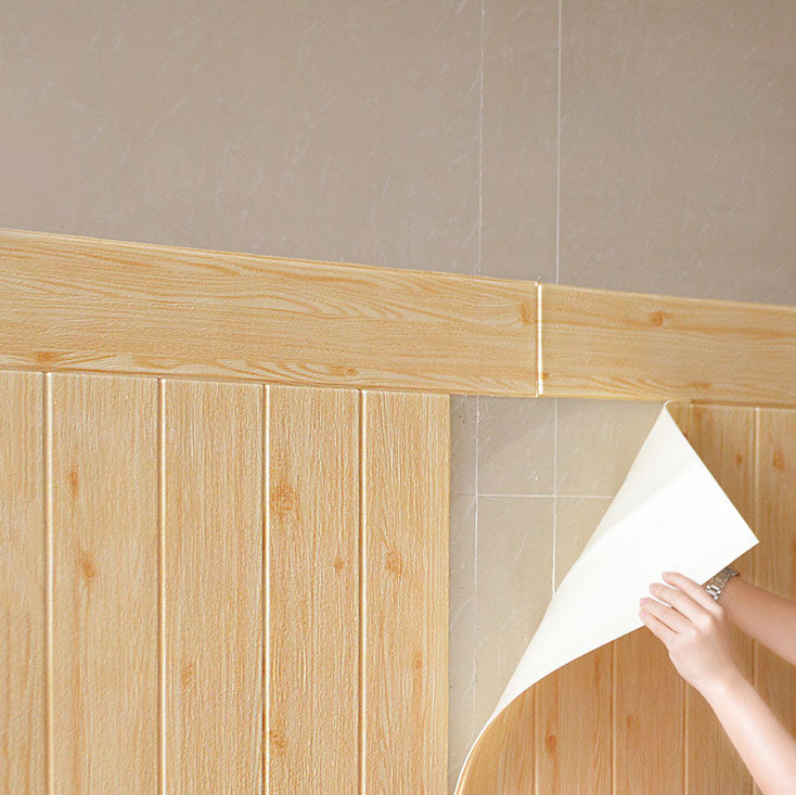 BowLift | Polygon Peel and Stick Back Wall Tile PVC Wood Peel and Stick Tile
