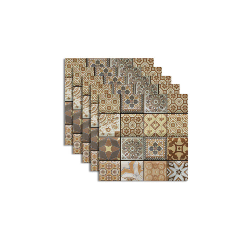 BowLift | Pattern Matte Color Stone Peel and Stick Mosaic Tile Peel and Stick Tile Set of 5