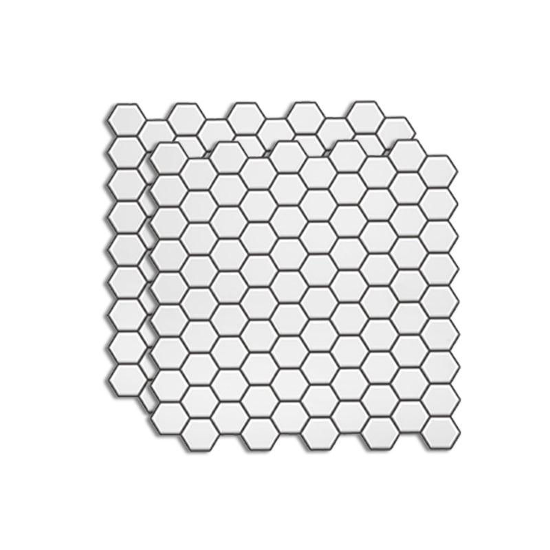 BowLift | Polygon Metal Peel and Stick Back Wall Tile PVC Peel and Stick Tile for the Kitchen