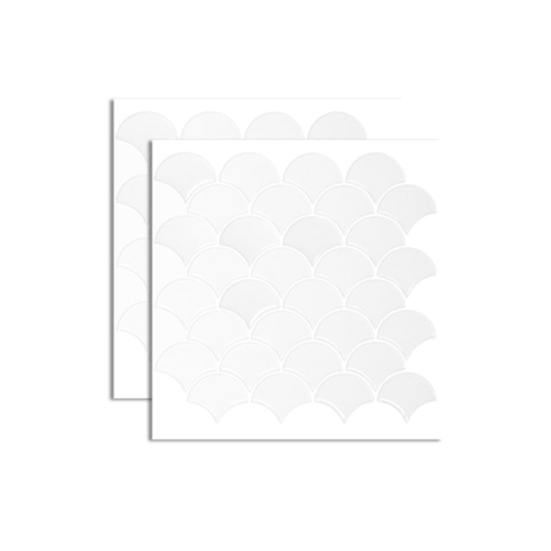 BowLift | Polygon Metal Peel and Stick Back Wall Tile PVC Peel and Stick Tile for the Kitchen