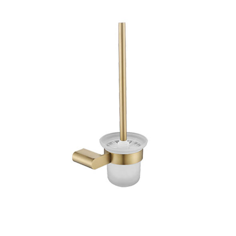 BowLift | 5-piece modern bathroom accessory set made of stainless steel with towel bar/robe hooks/paper holder