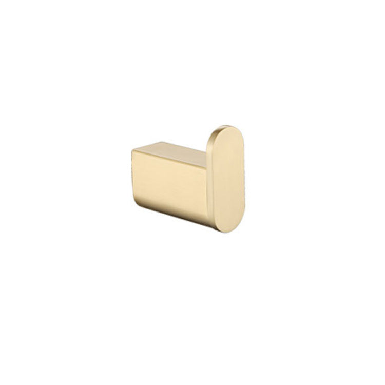 BowLift | 5-piece modern bathroom accessory set made of stainless steel with towel bar/robe hooks/paper holder