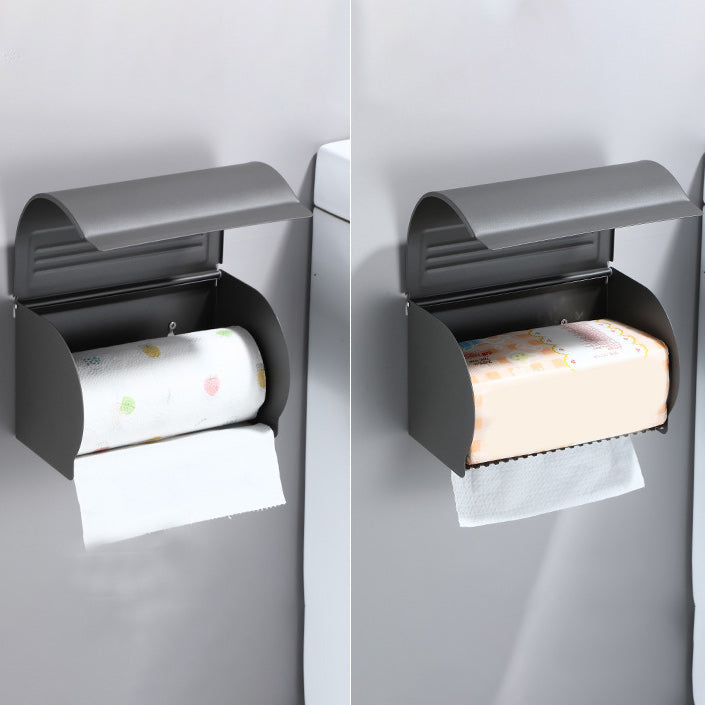 BowLift | Contemporary Gray Bathroom Hardware Set Bathroom Shelf/Towel Bar Including Bathroom Set