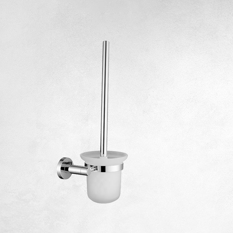 BowLift | Polished Chrome Modern Bathroom Accessories Set with Towel Bar/Paper Holder