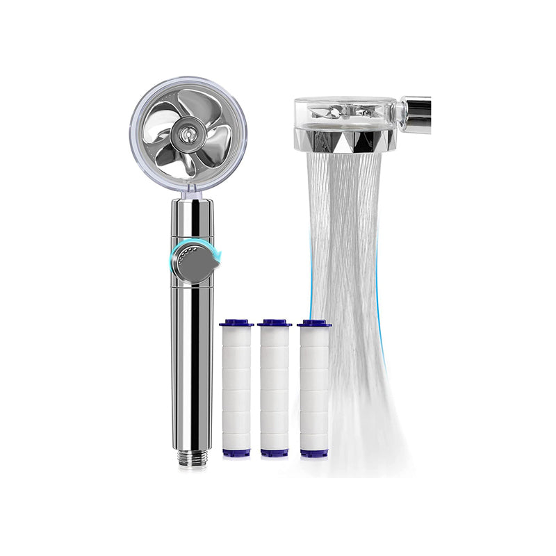 BowLift | Contemporary Handheld Supercharged Showerhead Round 3 Adjustment Spray Head