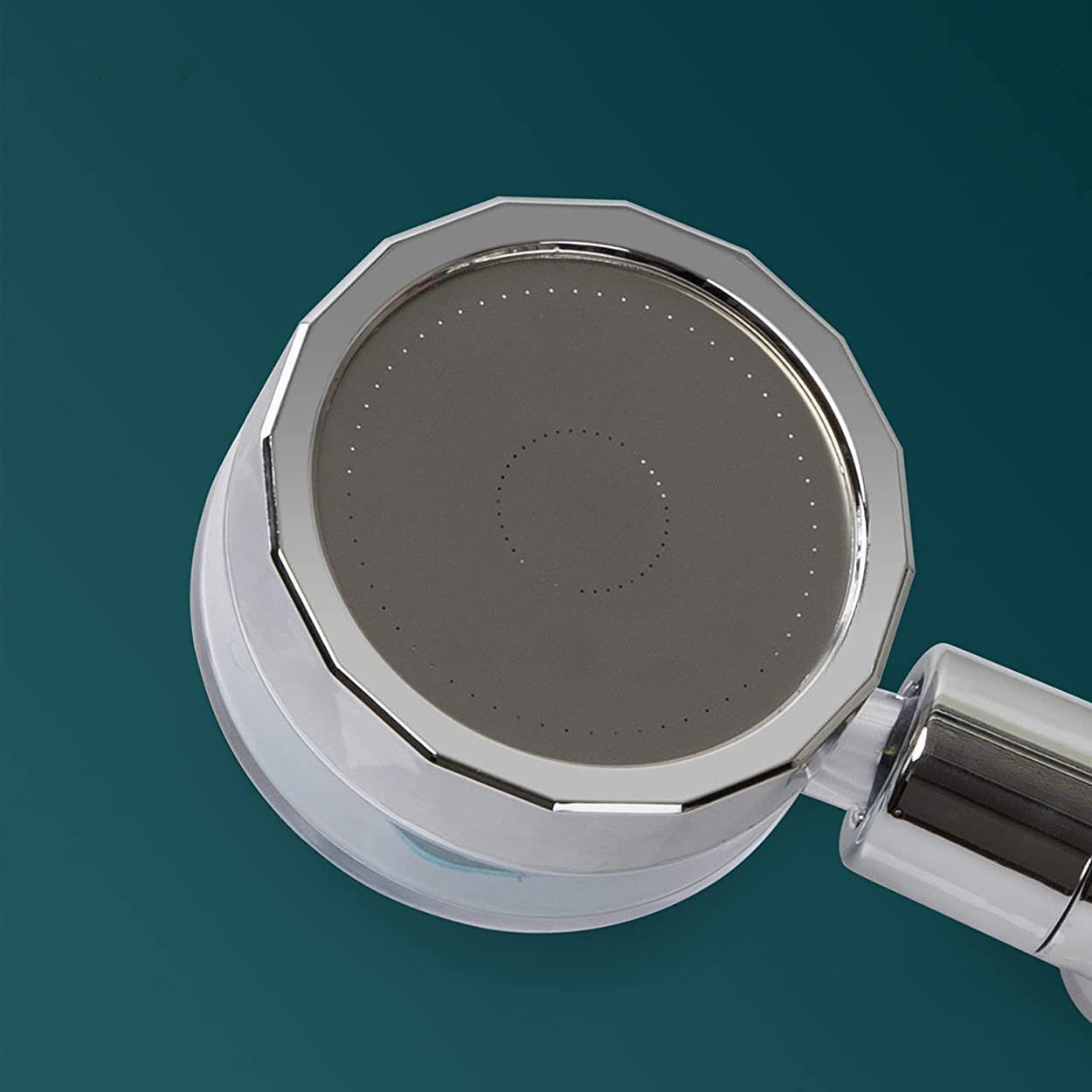 BowLift | Contemporary Handheld Supercharged Showerhead Round 3 Adjustment Spray Head