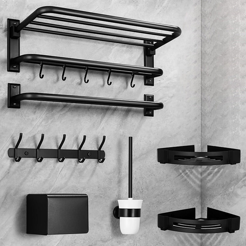 BowLift | Matt Black Bathroom Accessory Set Modern Bathroom Accessory as Individual Piece or as Set