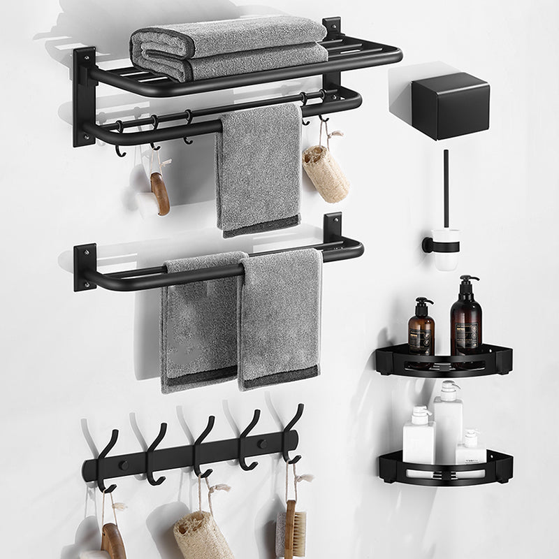 BowLift | Matt Black Bathroom Accessory Set Modern Bathroom Accessory as Individual Piece or as Set