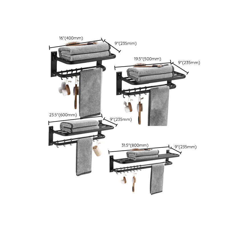 BowLift | Matt Black Bathroom Accessory Set Modern Bathroom Accessory as Individual Piece or as Set