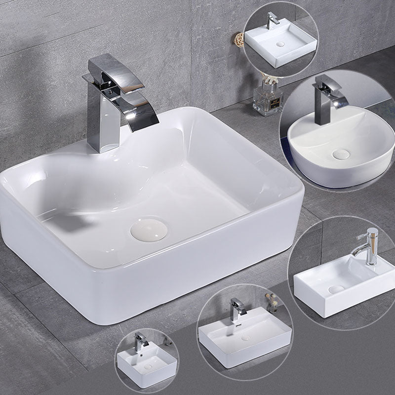 BowLift | Porcelain Washbasin Modern Simple Wash Bowl Bathroom Sink