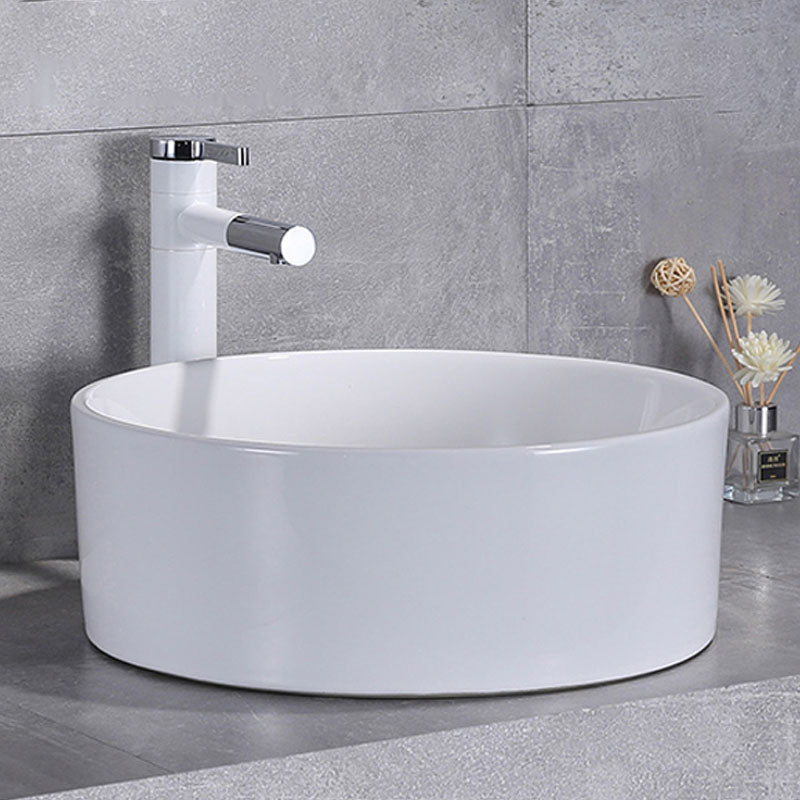 BowLift | Porcelain Washbasin Modern Simple Wash Bowl Bathroom Sink