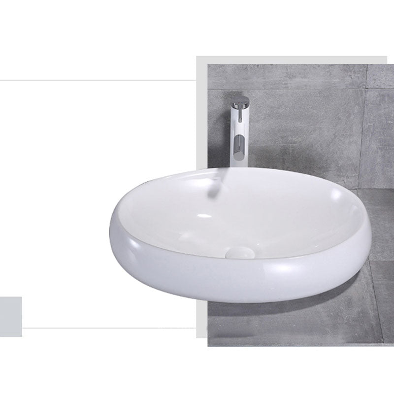 BowLift | Porcelain Washbasin Modern Simple Wash Bowl Bathroom Sink