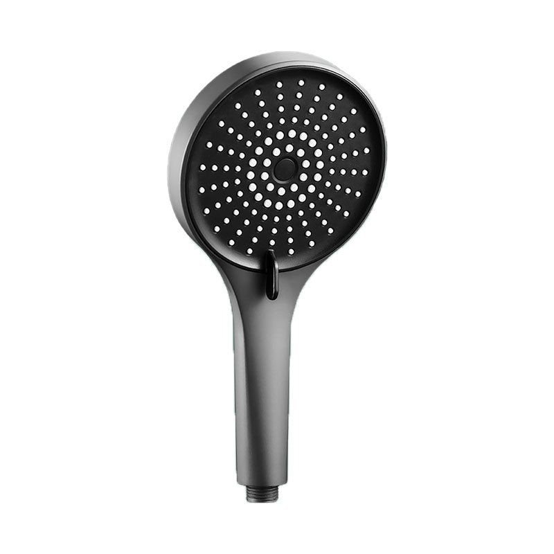 BowLift | Plastic Handheld Shower Head Round Handheld Showerhead with Self-Cleaning