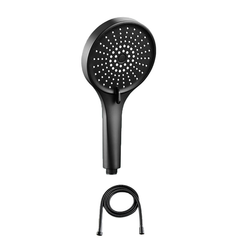 BowLift | Plastic Handheld Shower Head Round Handheld Showerhead with Self-Cleaning
