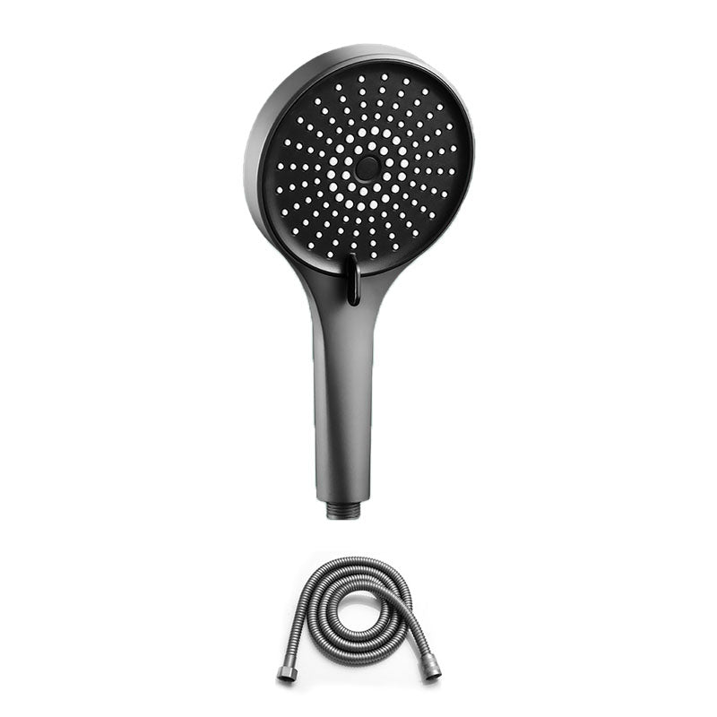BowLift | Plastic Handheld Shower Head Round Handheld Showerhead with Self-Cleaning