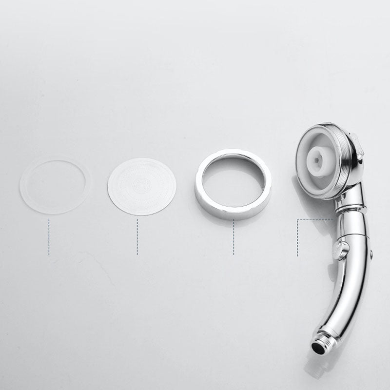 BowLift | Contemporary Shower Combination Hand Shower Plastic Wall Mount Round Shower Head Combination