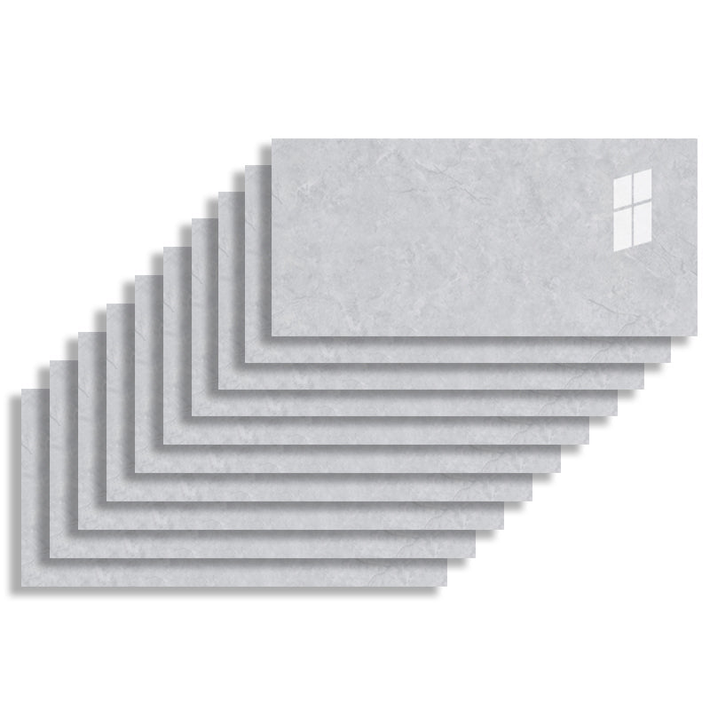 BowLift | 10 Pack 12" X 23" PVC rectangular Peel & Stick field tile kitchen and bathroom back paneling
