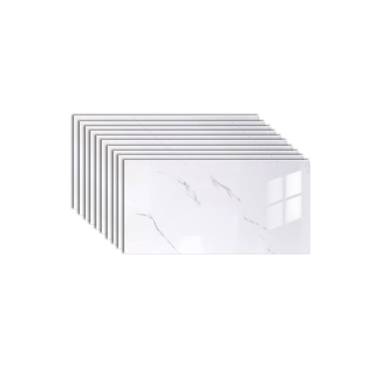 BowLift | 10-Pack PVC rectangular Peel-and-Stick wall tile kitchen and bathroom backsplash