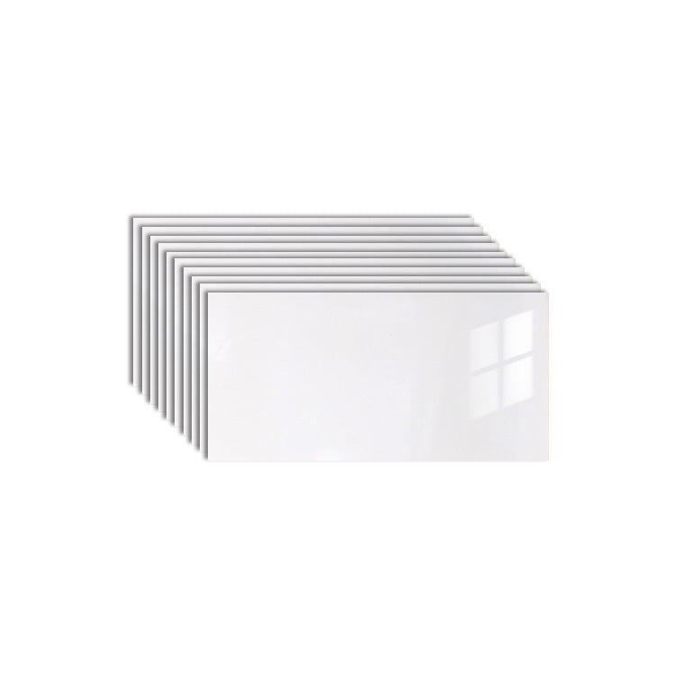 BowLift | 10-Pack PVC rectangular Peel-and-Stick wall tile kitchen and bathroom backsplash