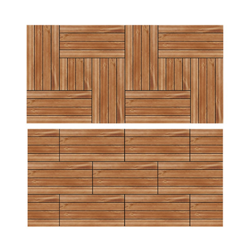 BowLift | Parquet Pine Floor Tile Waterproof Click Lock Traditional Hardwood Floor for Living Room