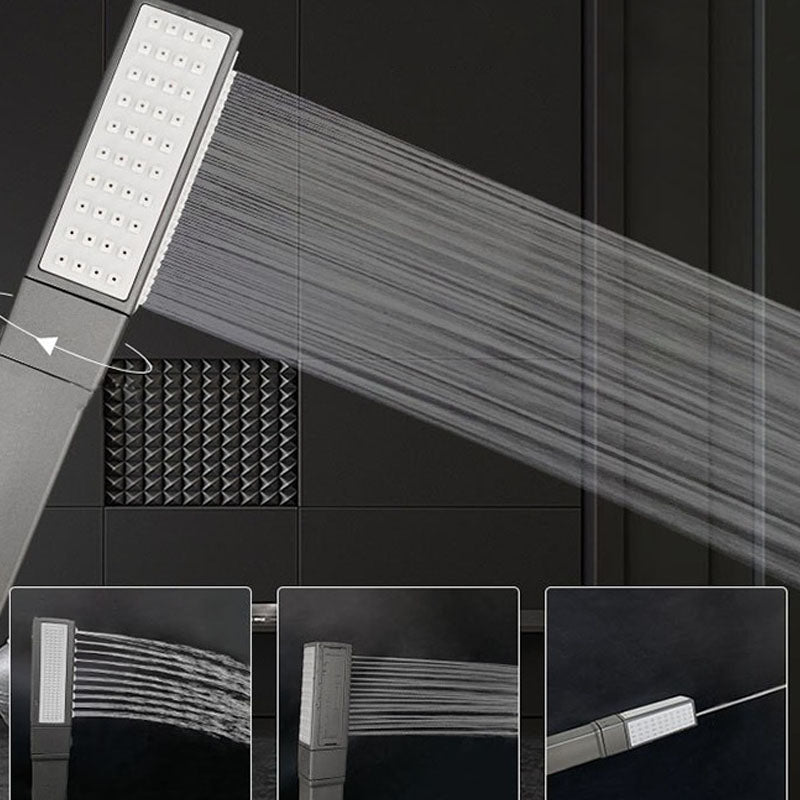 BowLift | Contemporary Shower Head Solid Color Plastic Handheld Shower Head